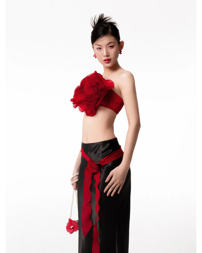 Red Poppy Top