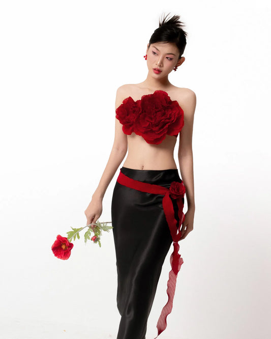 Red Poppy Top